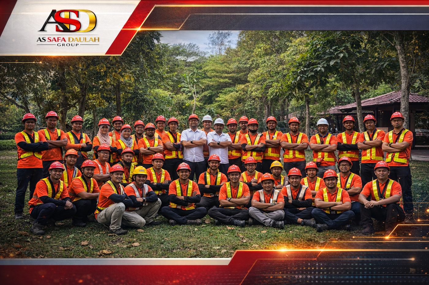 ASD Group engineering team on site